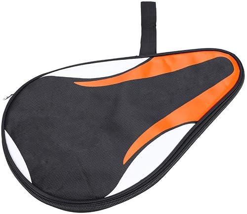 Miniatura 6 de Bolsa de paleta de tenis de mesa Oxford Bat Case Cubierta de raqueta de tenis de mesa (naranja), Naranja, Talla única