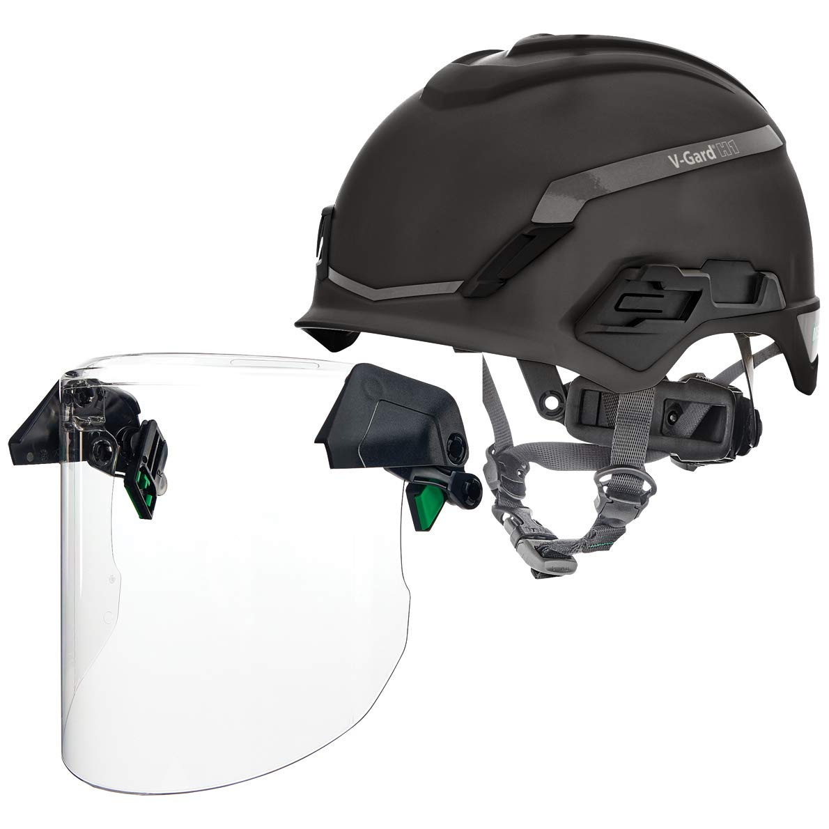 MSA V-Gard H1 Schutzhelm - Bauhelm mit Drehrad und Schaumstoff-Innenausstattung