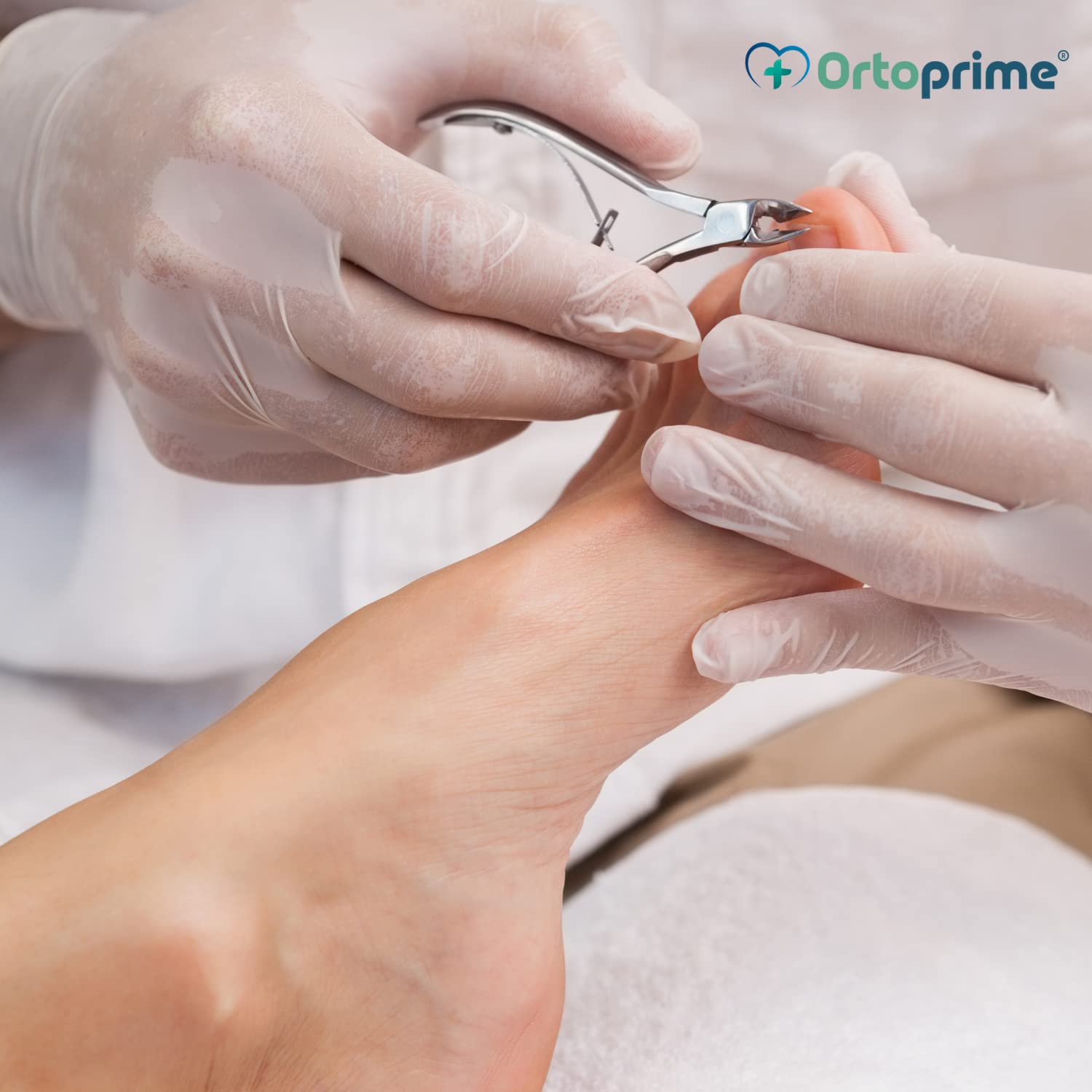 OrtoPrime Pince Coupe-ongle Professionnel - Pince à Couper les Ongles - Coupe Ongles Professionnels pour Pieds Adultes - Pince à Ongles incarnés - Pince Coupante Ongles pour les PIEDS ET MAINS