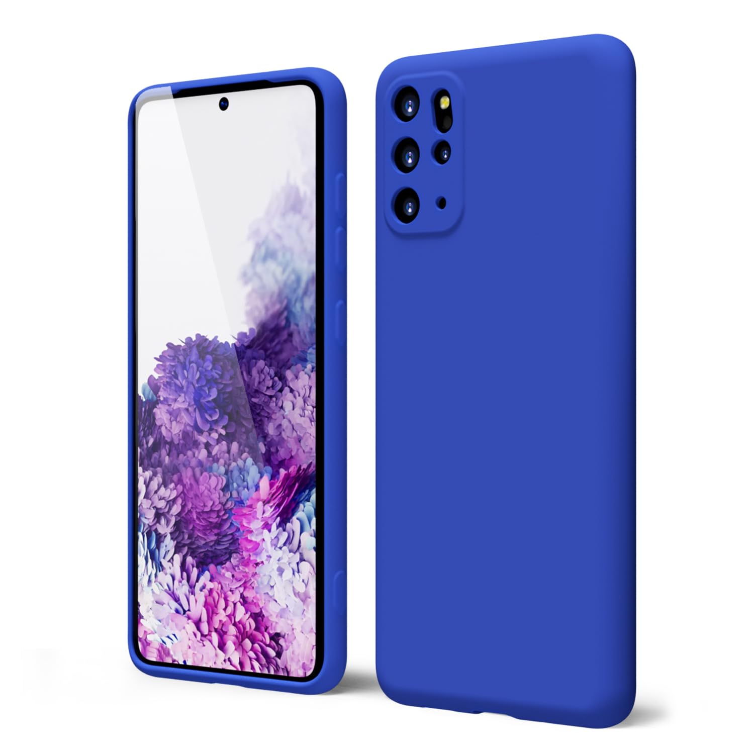 oakxco for Samsung Galaxy S24 Ultra Phone Case Liquid Silicone, Neon Bright Solid Color, Thin Slim Soft Rubber Gel Matte TPU Plain Simple Cover for Women Girl Cute, Hot Pink Fuchsia — view 22