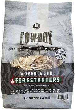 Cowboy Woven Wood Firestarter 1 Pack