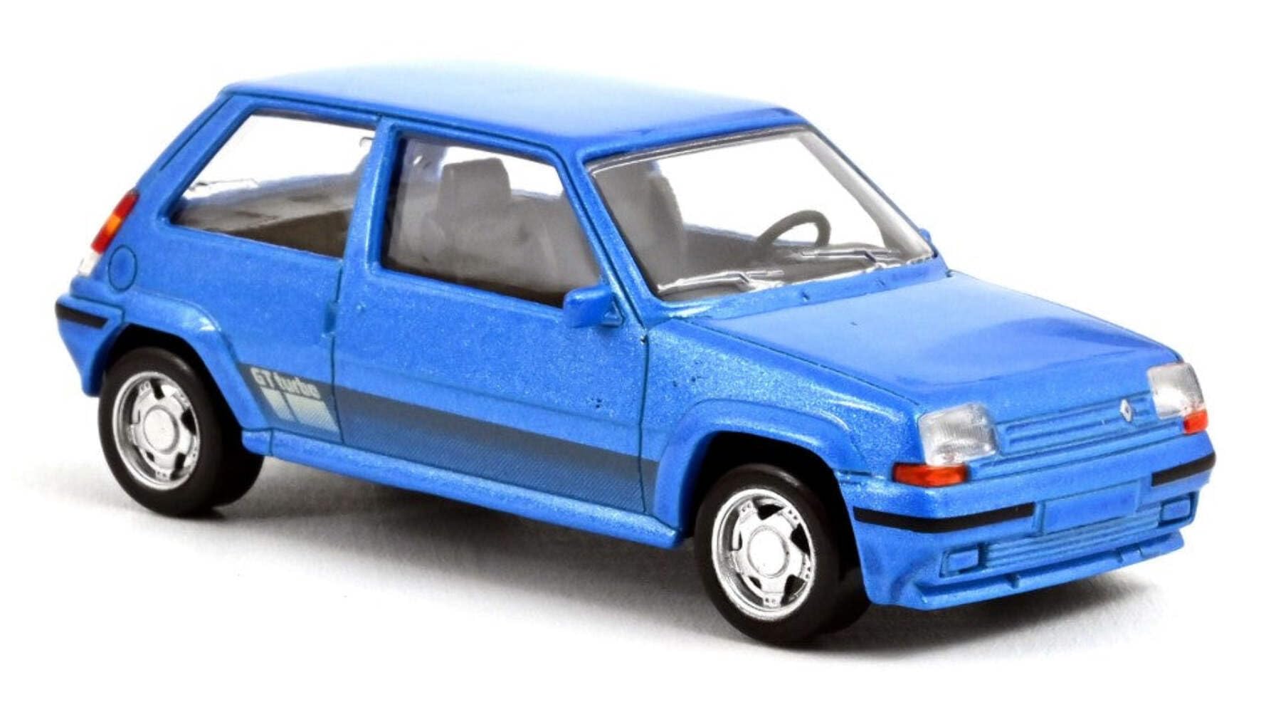 RENAULT SUPERCINQ GT TURBO PH II 1988 BLUE METALLIC JET-​CAR 1:​43