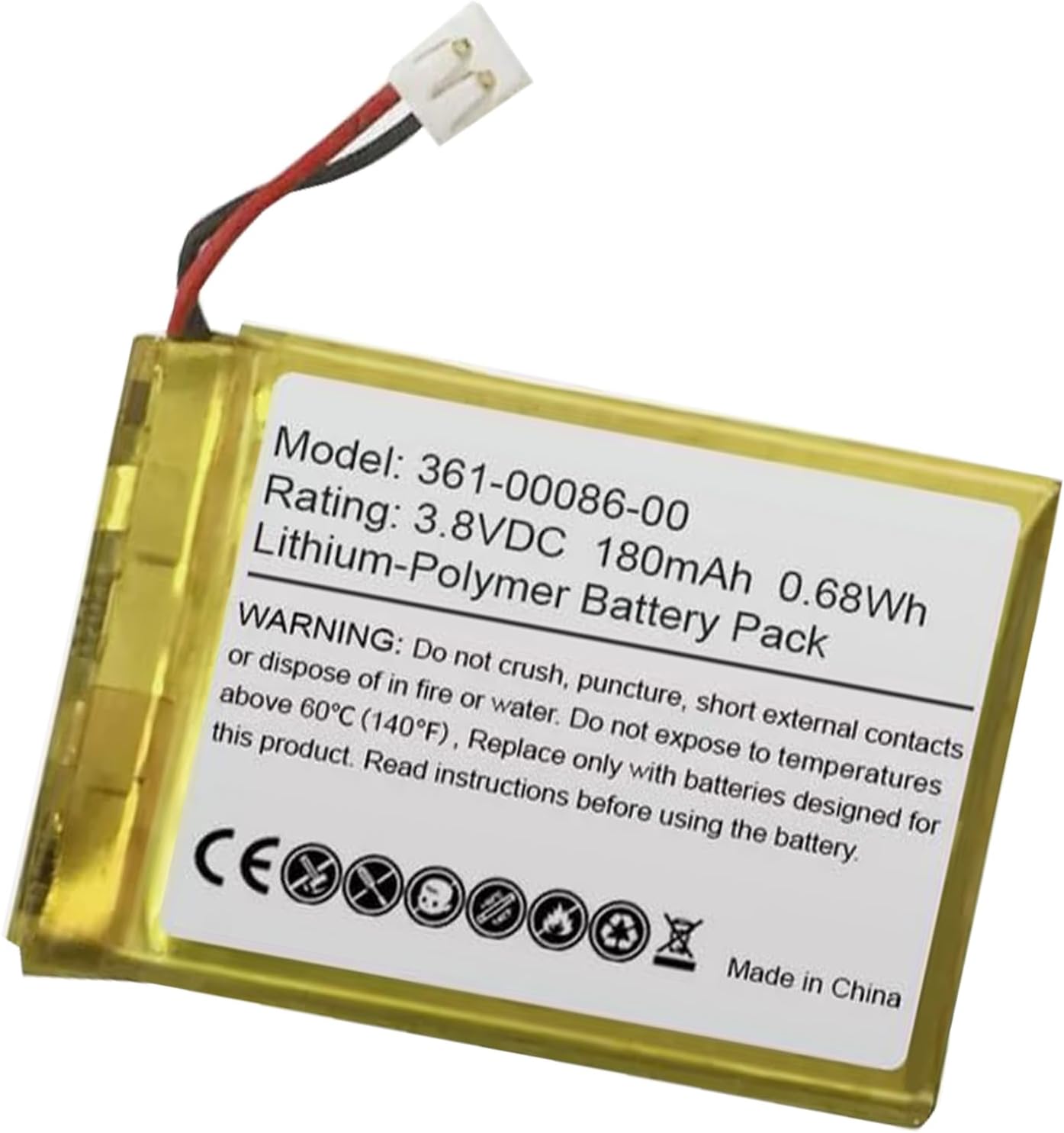 Zgszmall 3.8V Replacement Battery Compatible with Forerunner 235 630 225 361-00086-00