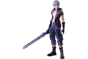 Square Enix Kingdom Hearts III: Riku Play Arts Kai Deluxe Action Figure
