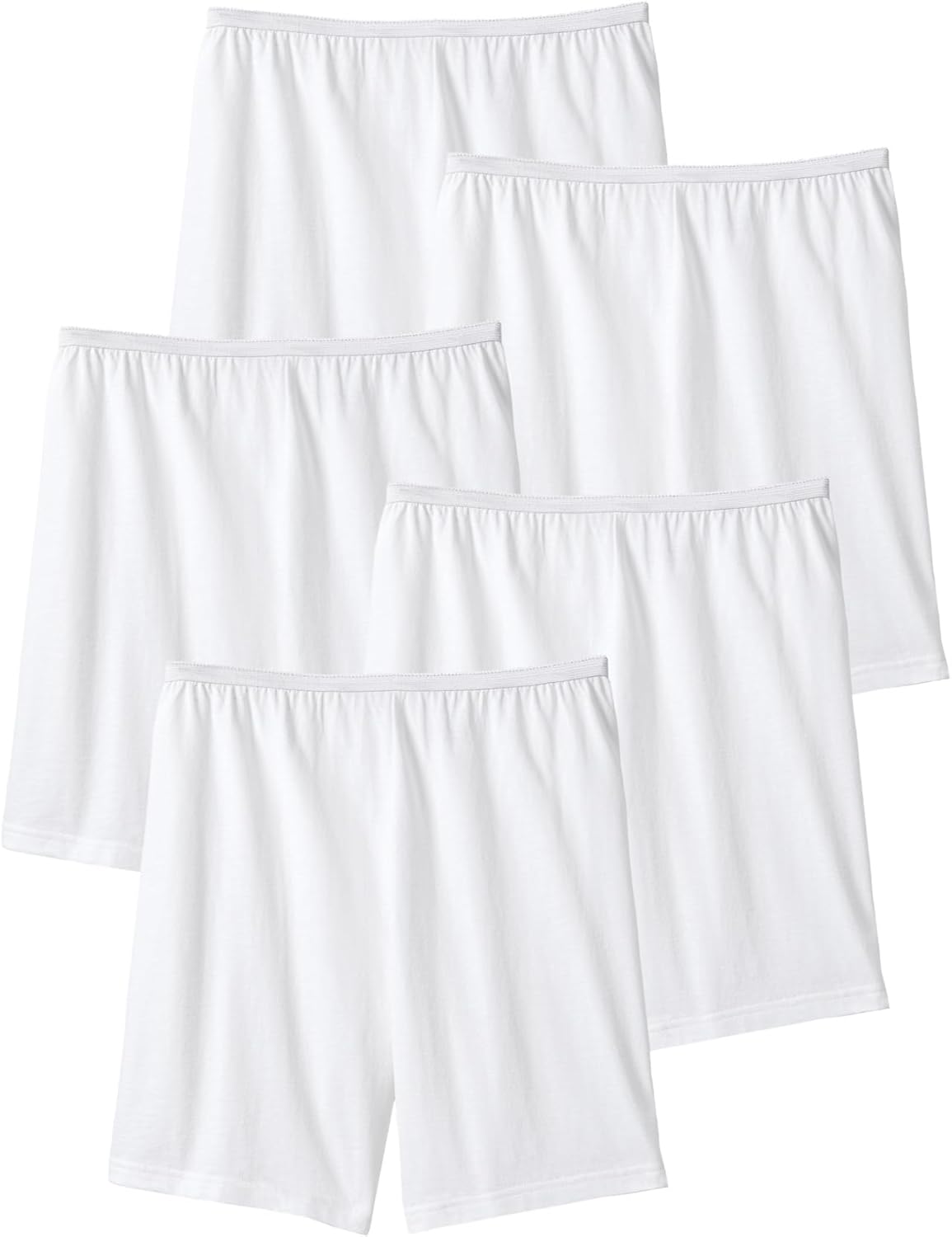 Comfort Choice Plus Size Cotton Boxer 5-Pack