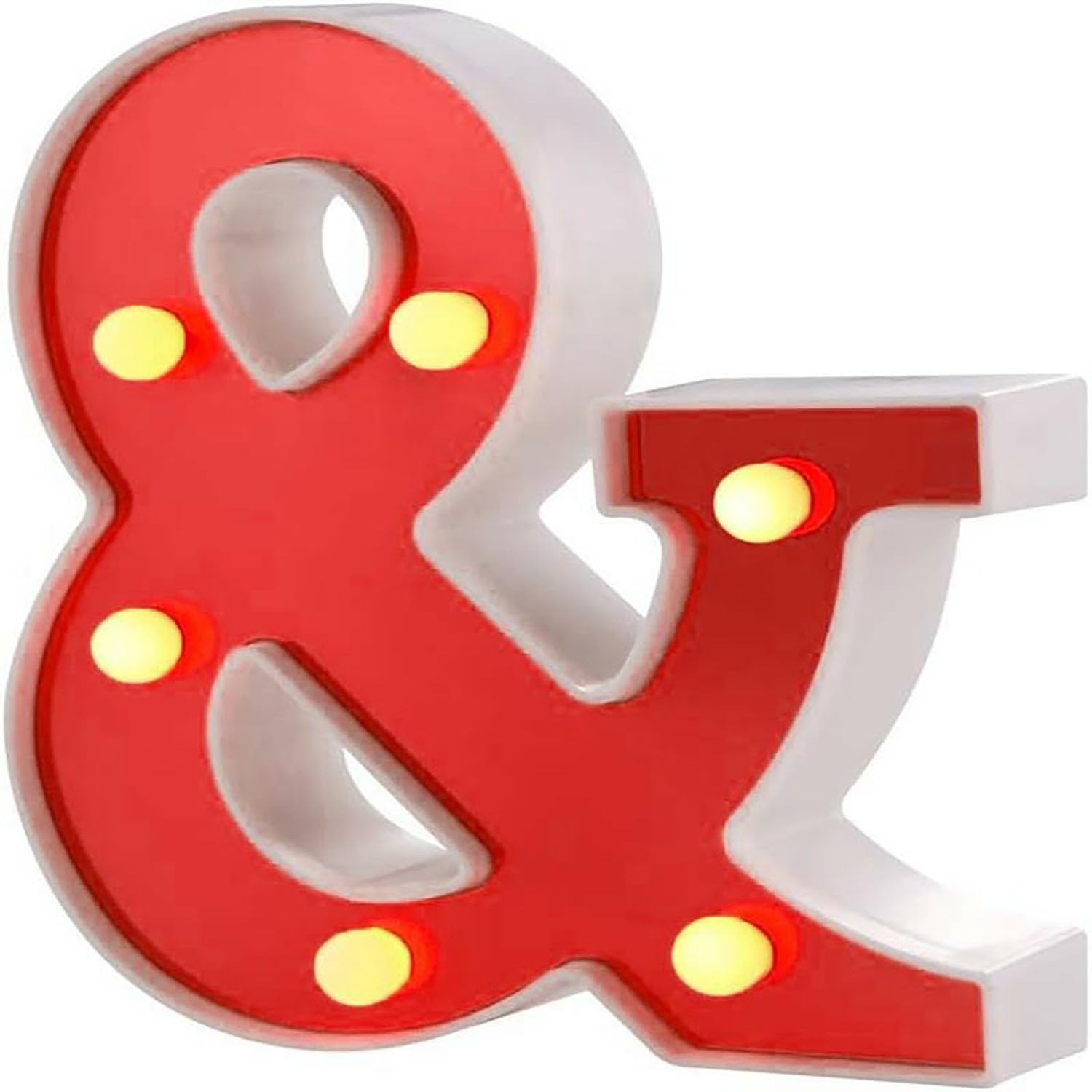 LED Marquee Letter Lights, Light Up Letters Glitter Alphabet Letter Sign Battery Powered for Night Light Birthday Party Wedding Girls Gifts Home Bar Christmas Decoration