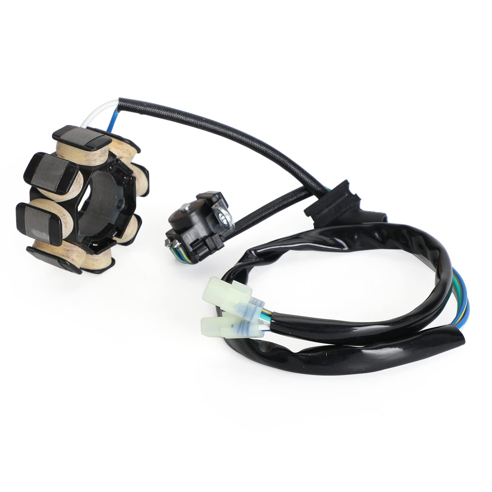 Topteng Bobina statorica del generatore Magneto con guarnizione fit per Honda CRF 450 R CRF450R 2005-2008, Assy statorica: 31120-MEN-730, 31120-MEN-731, 31120-MEN-A11
