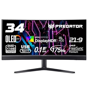 Acer UWQHDウルトラワイド ゲーミングモニター 240Hz 美品！ ヨドバシ.com - エイサー Acer 湾曲ゲーミングモニター/Predator