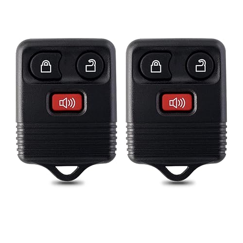 2 Replacement Car Key Fob Keyless Entry Remote fits Ford,