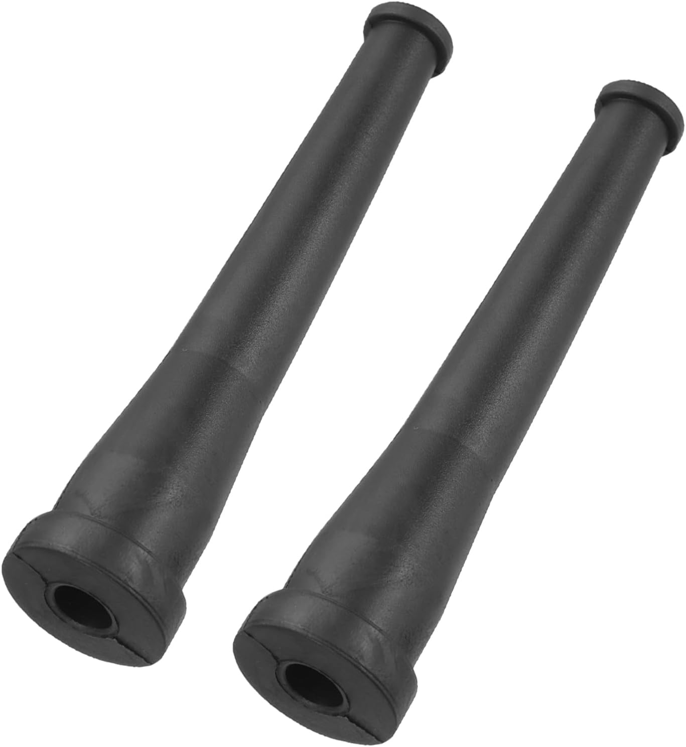 – sourcing map 2 Pcs Strain Cord Boot Protector, 5.4x1.3 Inch Cable Rubber Sleeve Hose Flex- Strain Protector for Power Tool Cutting Machine and Drill Cable Protection, Black