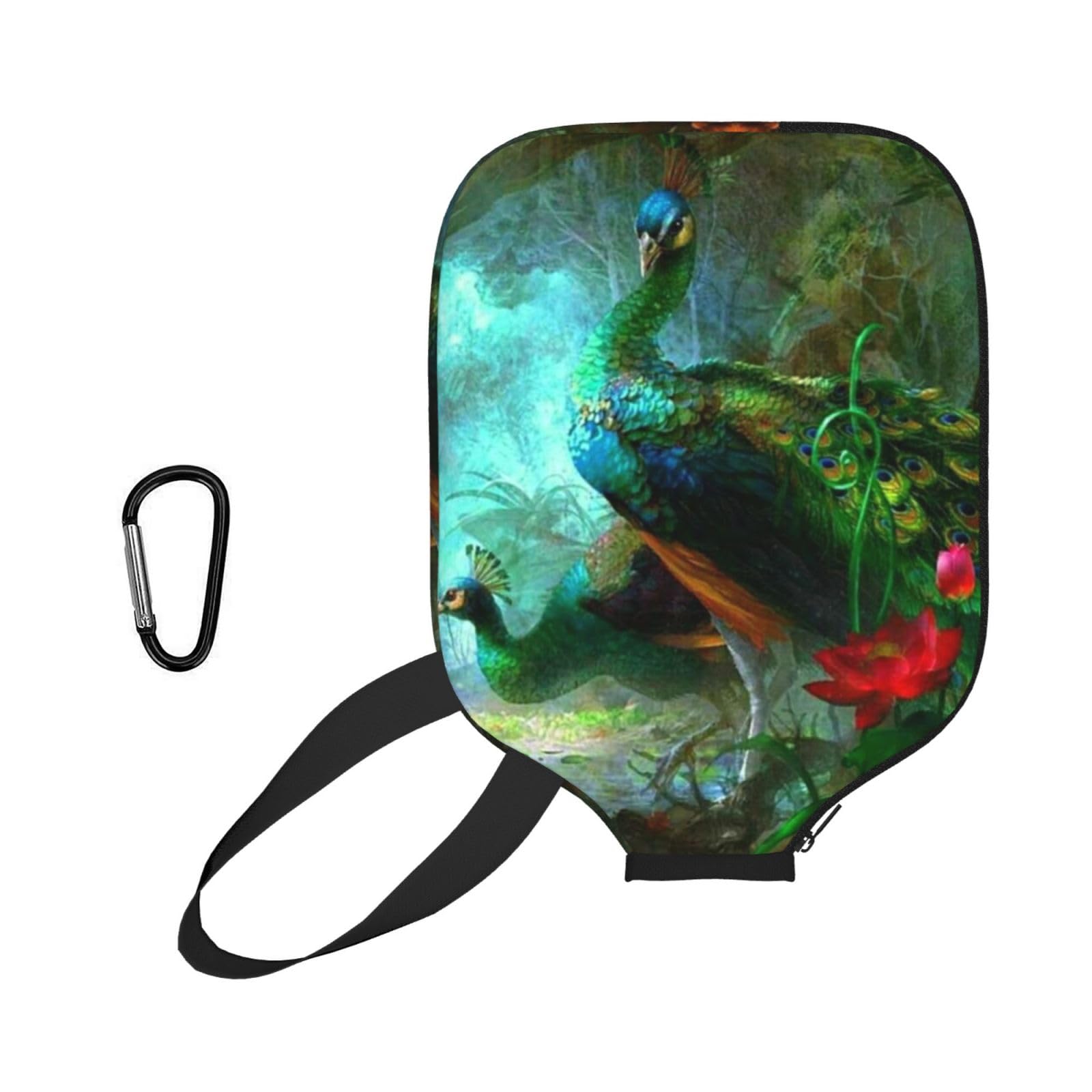 ESNAIUVCD Colorful Peacock Print
