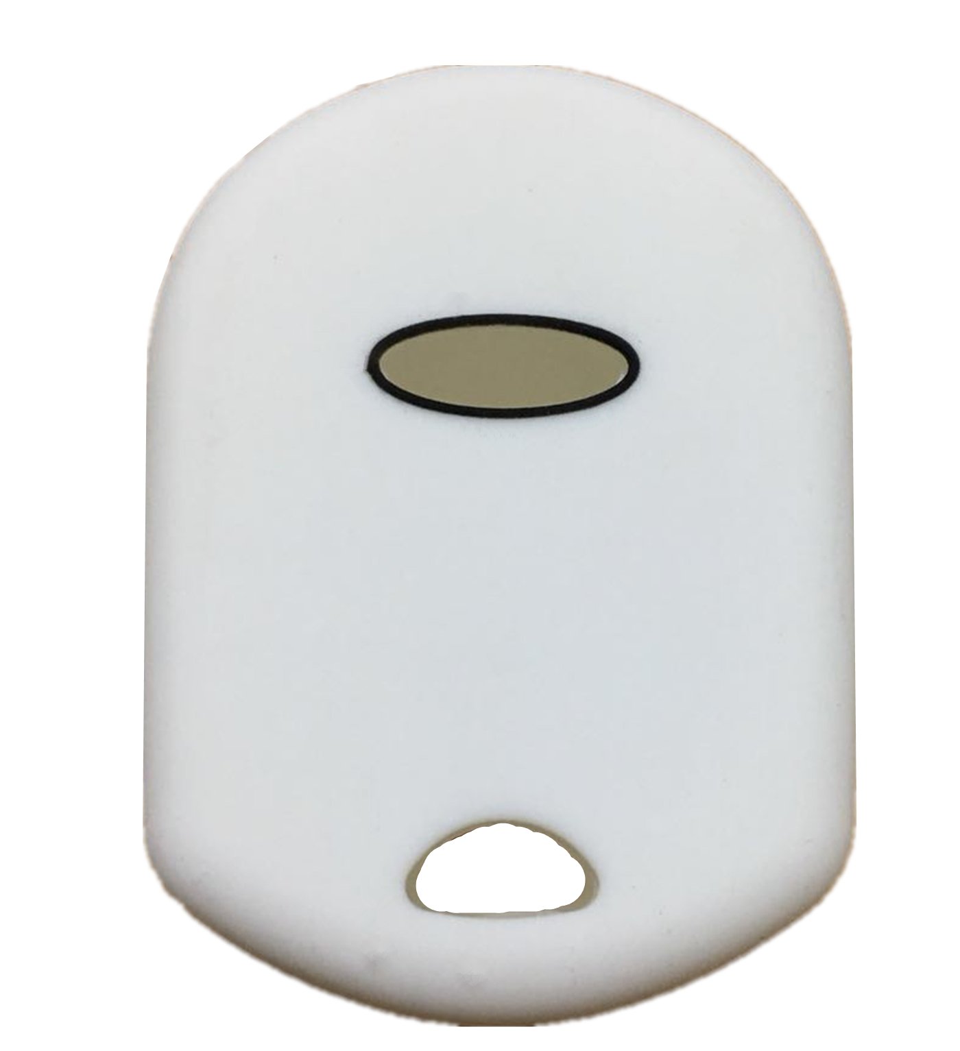 Rpkey Silicone Keyless Entry Remote Control Key Fob Cover Case protector Replacement Fit For Ford Lincoln Mercury OUCD6000022 164-R8046 164-R7040 CWTWB1U722?White?