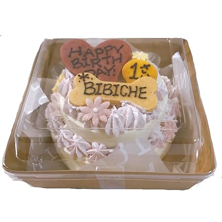 Amazon 犬用ケーキ 犬用誕生日ケーキ 誕生日ケーキ 手作りケーキ 犬用おやつ 犬ケーキ ドッグメニュー ドッグフード Bibiche ビビッシュ Bibiche ビスケット クッキー スナック 通販