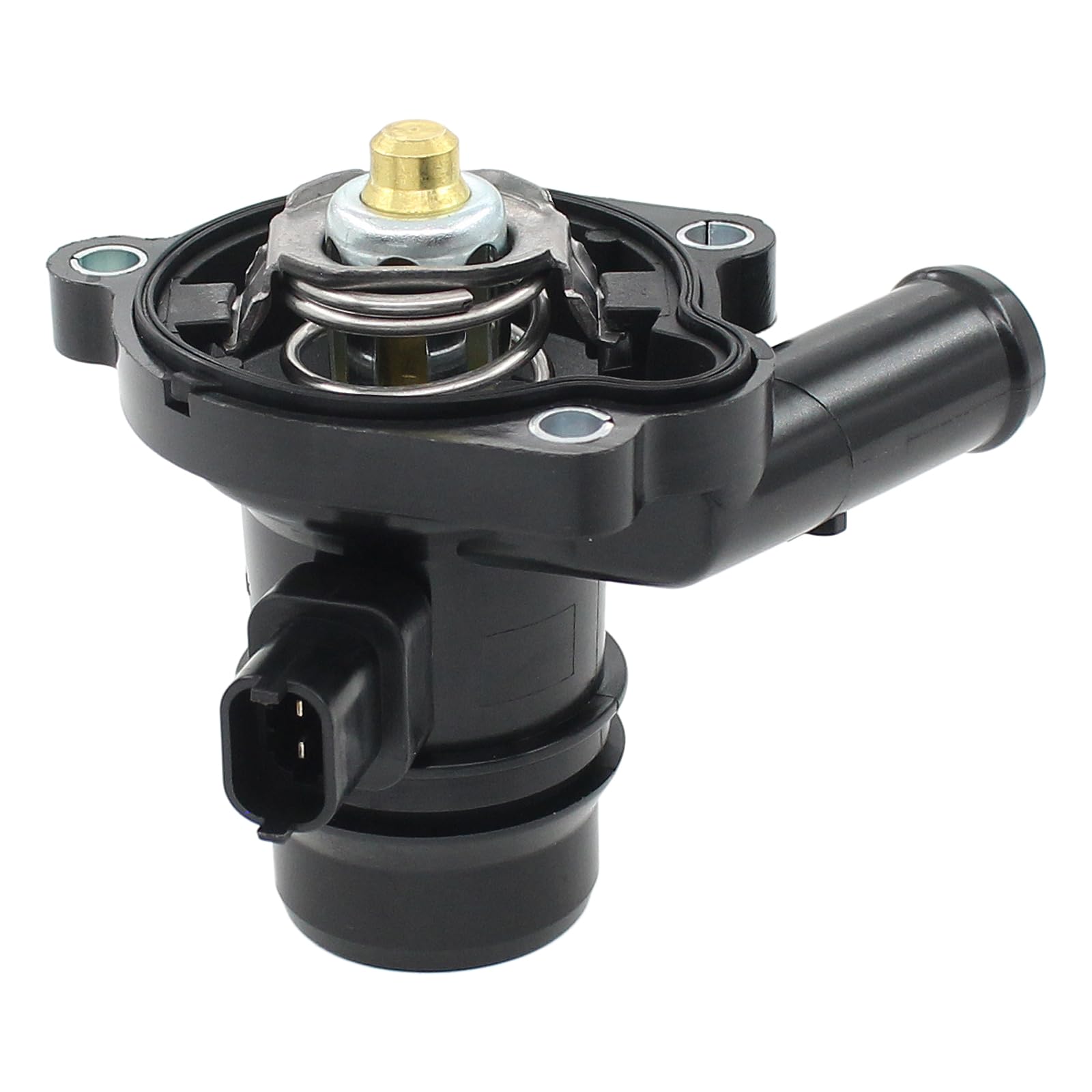 Thermostat Kühlmittel Gehäuse Kühlmittelgehäuse Motorkühlmittel Thermostatgehäuse mit Sensor für Adam Astra J GTC Cascada Corsa D E Insignia A Sports Tourer Meriva B Mokka X