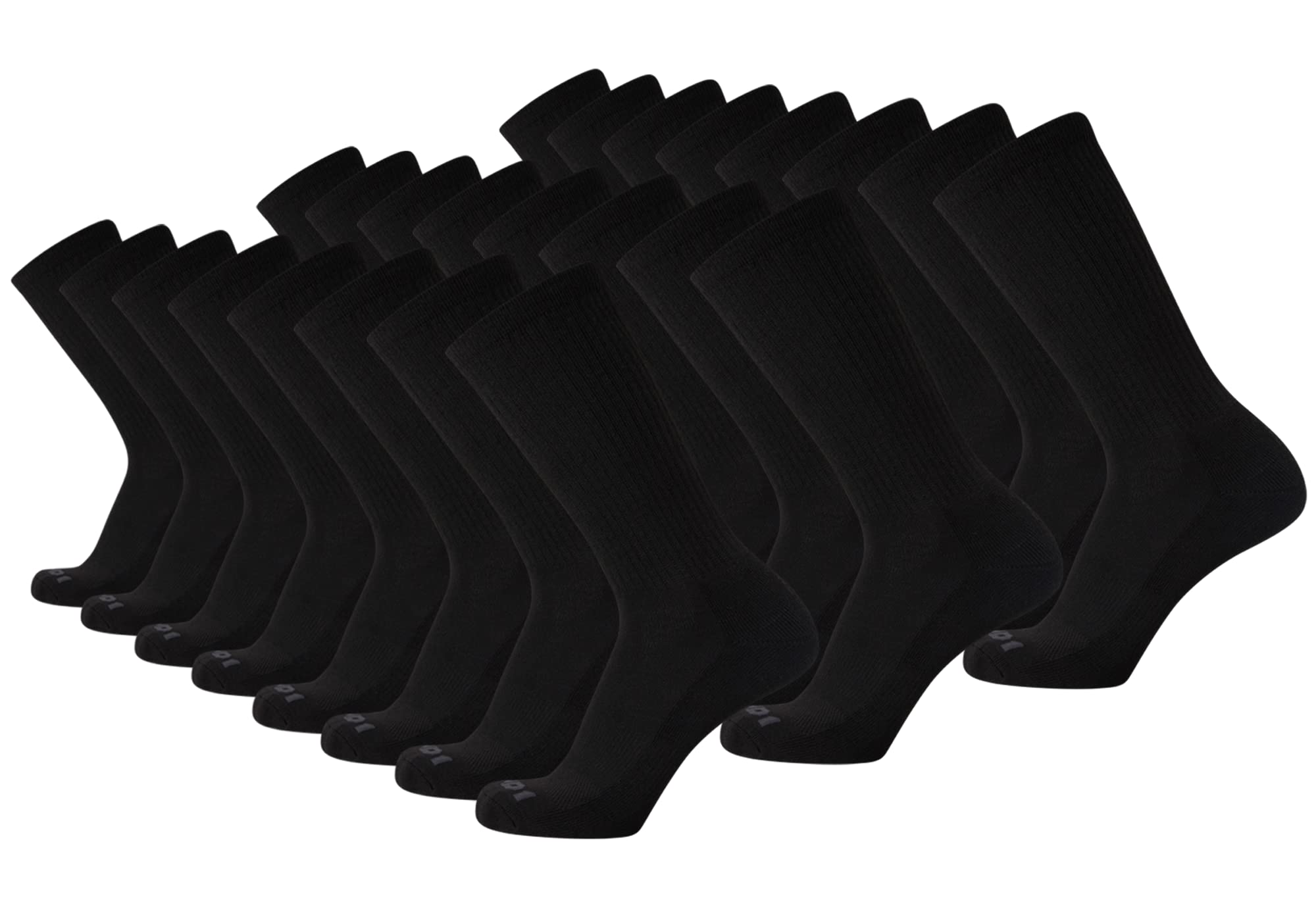 AND1 Men’s Athletic Cushion Crew Socks