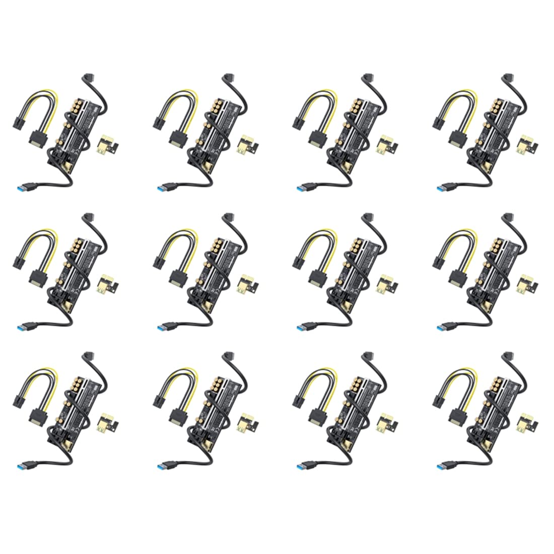 Riser PCIE 016 pour stabiliser l'alimentation de carte graphique - 8