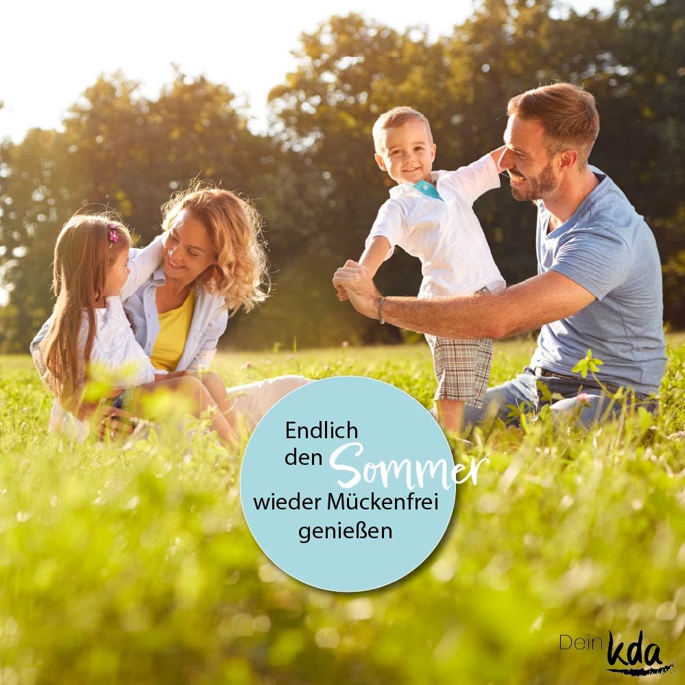 kda Mückenschutzarmbänder für Kinder - Sicherer Mückenschutz - Baustelle & Hund/Katze Design - Nylon (Hund & Katze) Mücke Camping Garten Urlaub Schultüte