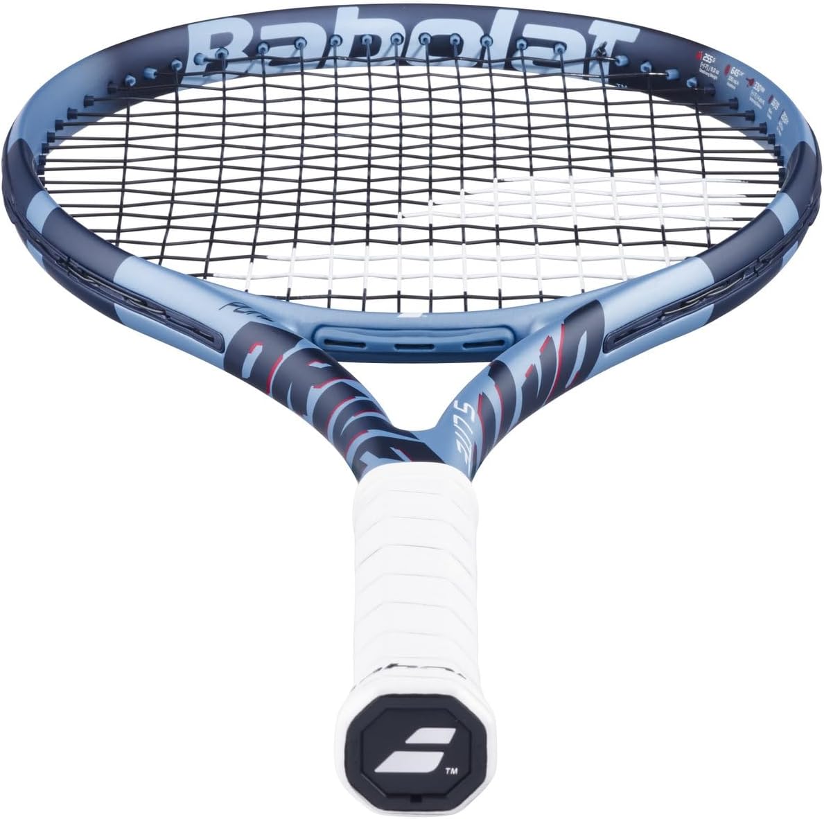 Babolat Pure Drive S Lite 11th Gen Tennis Racquet Strung with 16g Syn Gut at Mid-Range Tension