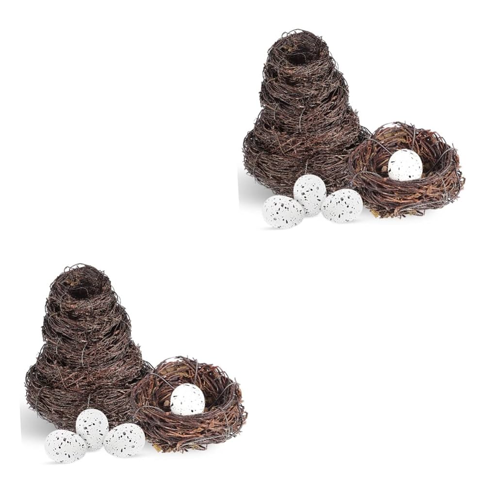 木の上に小鳥と卵 Amazon | 偽卵 鳥おもちゃ 6個セット 偽の卵 プラスチック製の卵