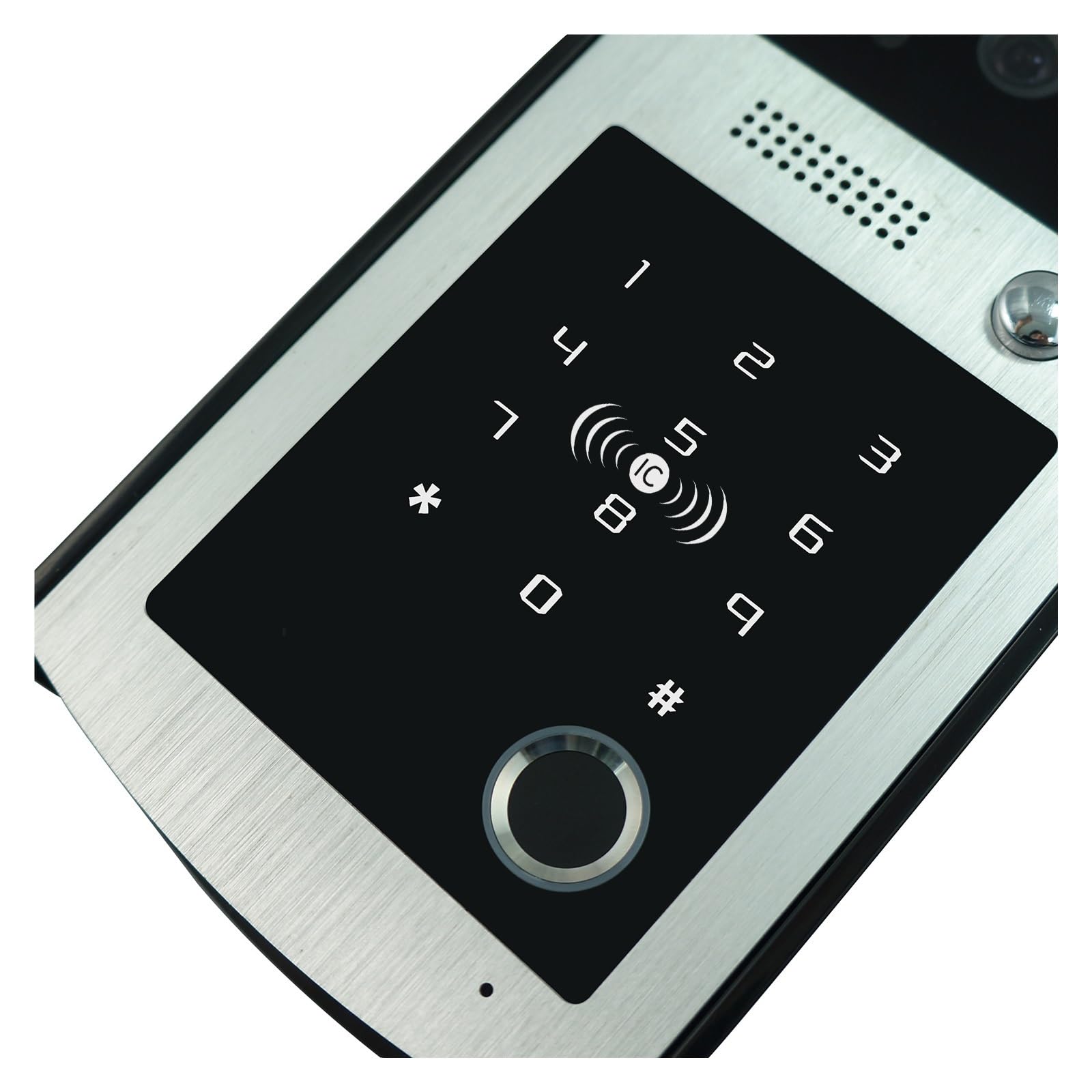 Intercomunicador IP con WiFi, Timbre De Vídeo Inteligente, Huella Dactilar, Contraseña Y RFID, Desbloqueo Acceso A La Puerta, Sistema Videoportero Gama de Entornos Domésticos(A Kits)