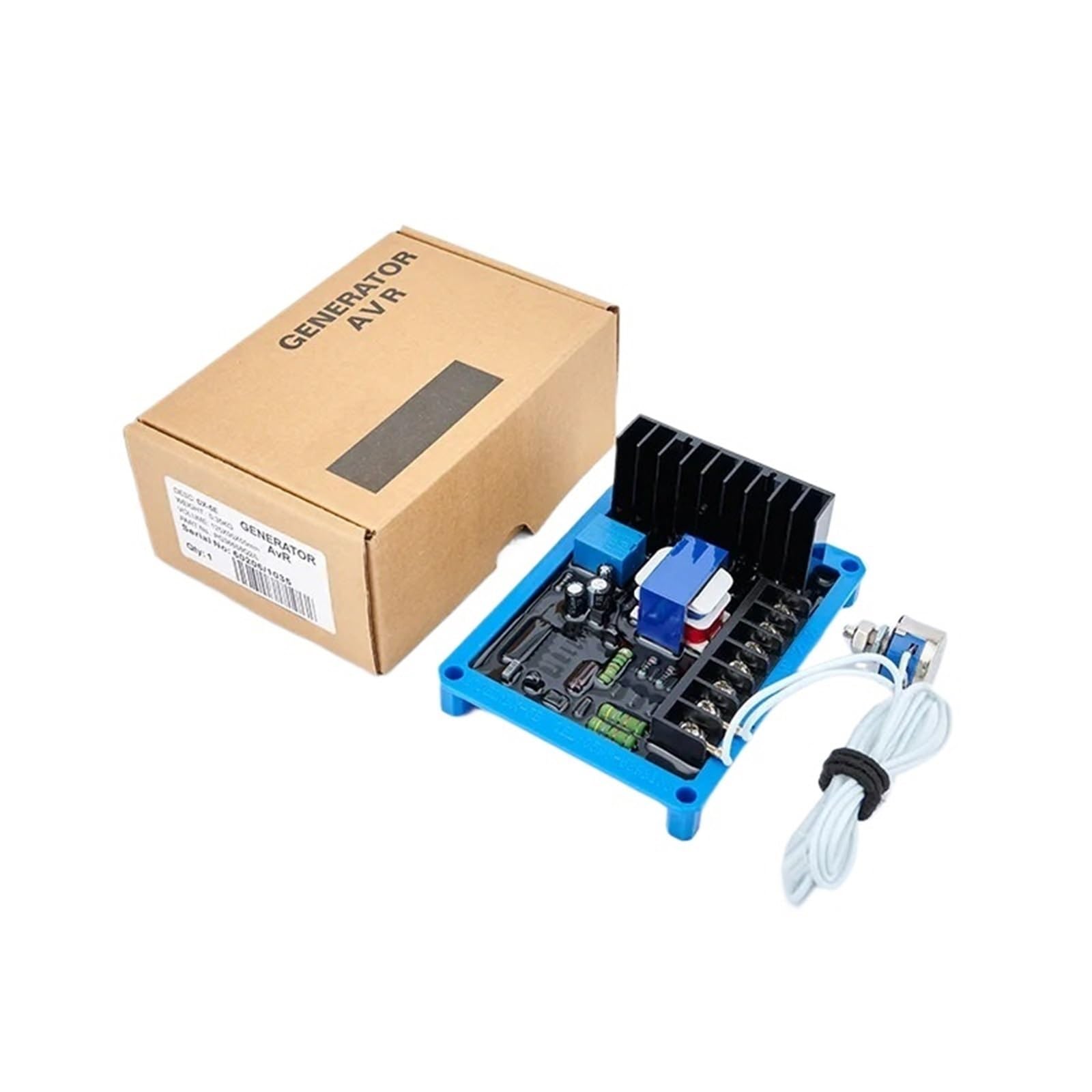 CSKWLLNBC 1pcs DX-5E Alternator Avr Generator 15kva GB170 Automatic Voltage Regulator Stabilizers(380V THREE PHASE)