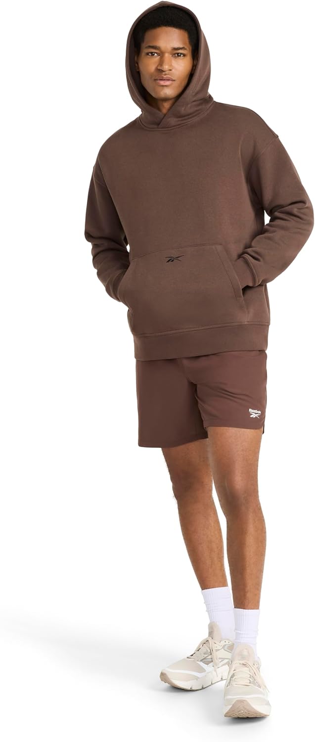 Men's Transition Hoodie, Oversized Fit, Midweight Cotton-poly Fleece Fabric image 4