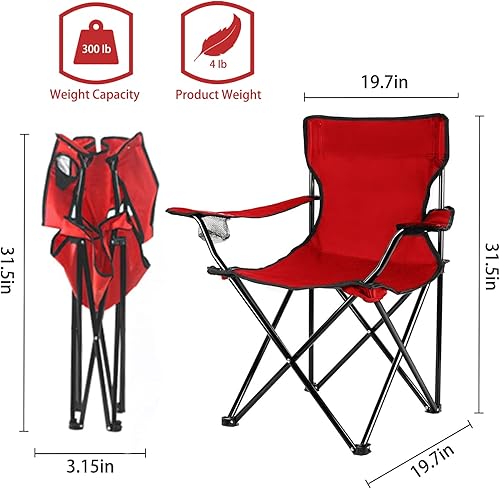 Miniatura 3 de Damei century Sillas de camping portátiles, disfruta del aire libre con una silla plegable versátil, silla deportiva, silla para exteriores y silla