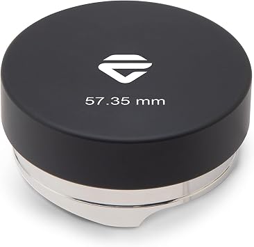 LELIT LELIT57 PLA47A-Pre-Tamp Coffee leveller-Adjustable Height, 57.35 mm, Black