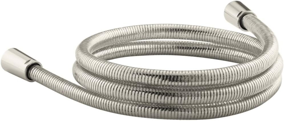 Kohler K-45982-BN Awaken 60-Inch Ribbon Hose, Vibrant Brushed Nickel