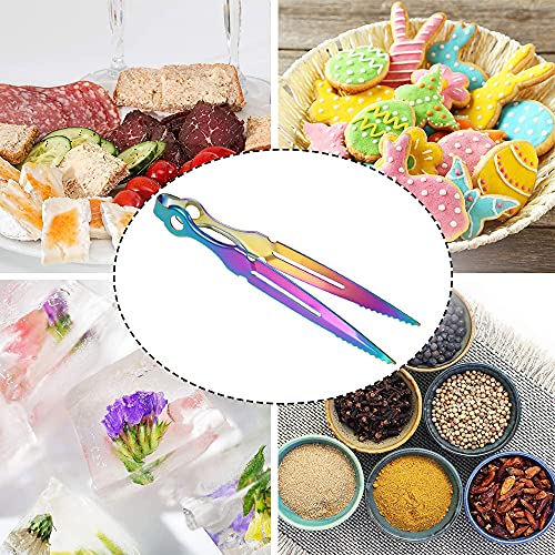 Zangen Wasserpfeife, Shisha Zange Edelstahl, Metall Shisha Zange, Eiszange Set, Kohlezange Edelstahl, Anti Rost tragbar… – Bild 6
