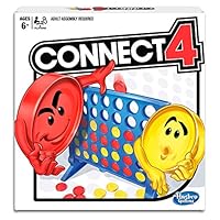 CONNECT 4 - Classic four in a row game - Board Games and Toys for Kids, boys, girls - Ages 6+