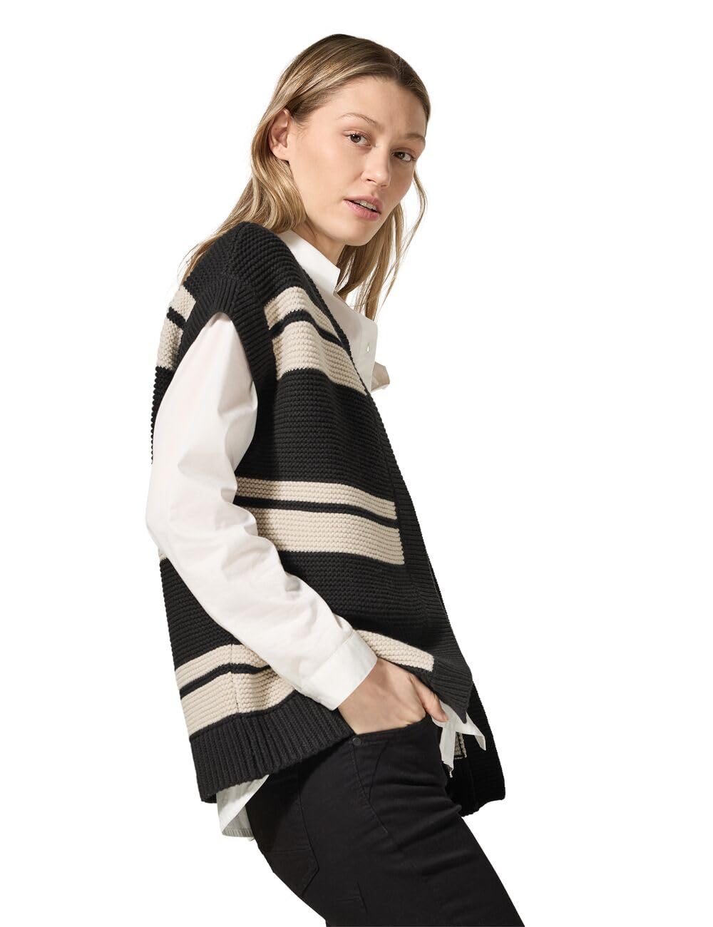 Cecil Damen Gestreifte Weste