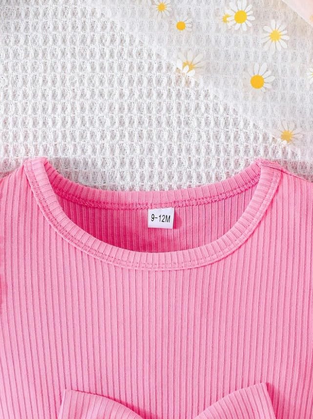 Image of SHRIMATE Apparels Summer Dress for Baby Girl /Frocks for Baby Girl /Baby Frocks Girl Poly Rayon /Casual Dress Short Flutter Sleeve (222)