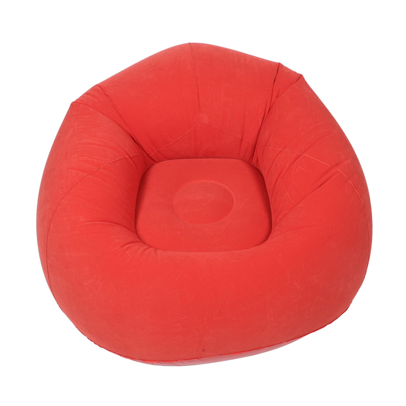 Fauteuil gonflable rose avec pompe électrique intégrée