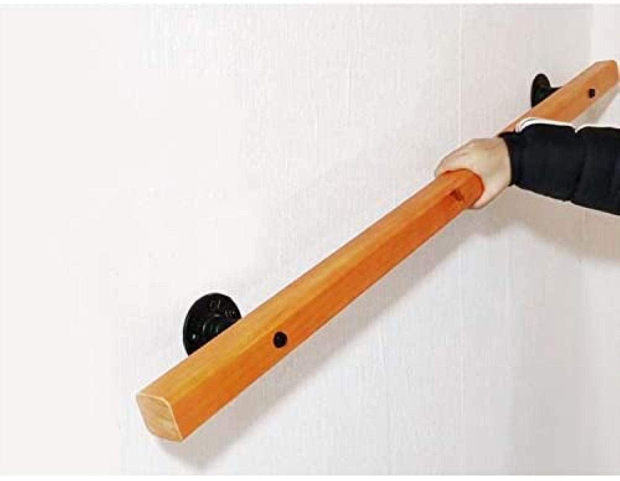 Chwytaki do wanny drążki toaletowe poręcz wsparcie antypoślizgowe poręcze łazienkowe wsparcie bezpieczeństwa poręcze drewniane poręcze ręczne, 50 cm