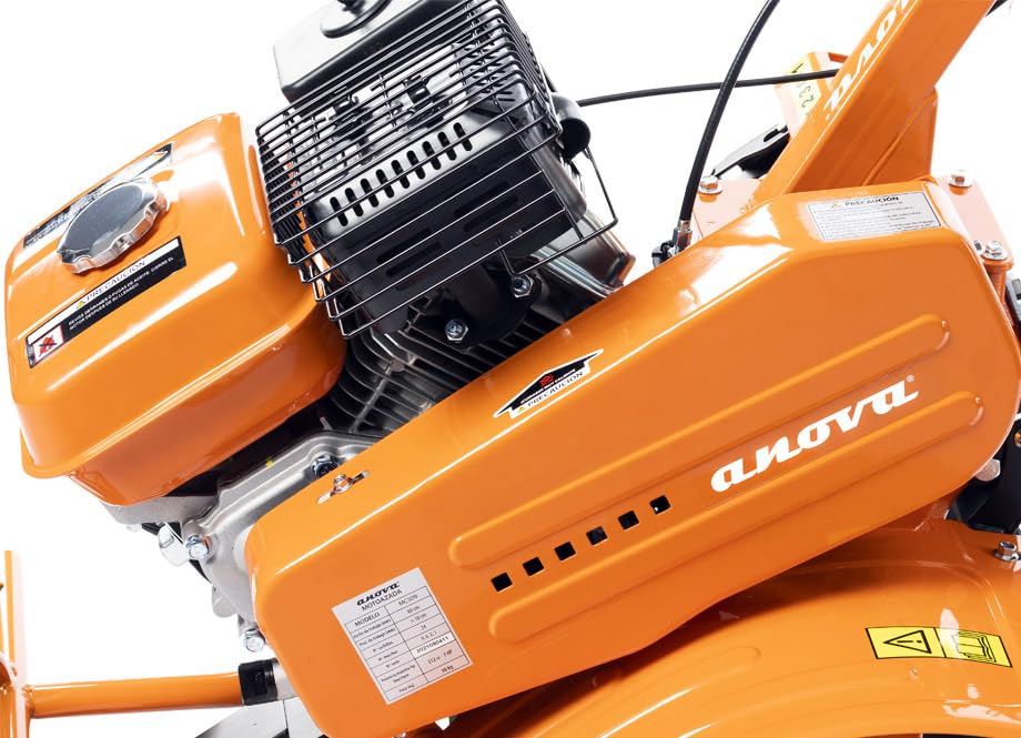 Anova MOTOAZADA 7HP - Cuchillas Grandes (APORCADOR + Ruedas) - Marchas 3+1