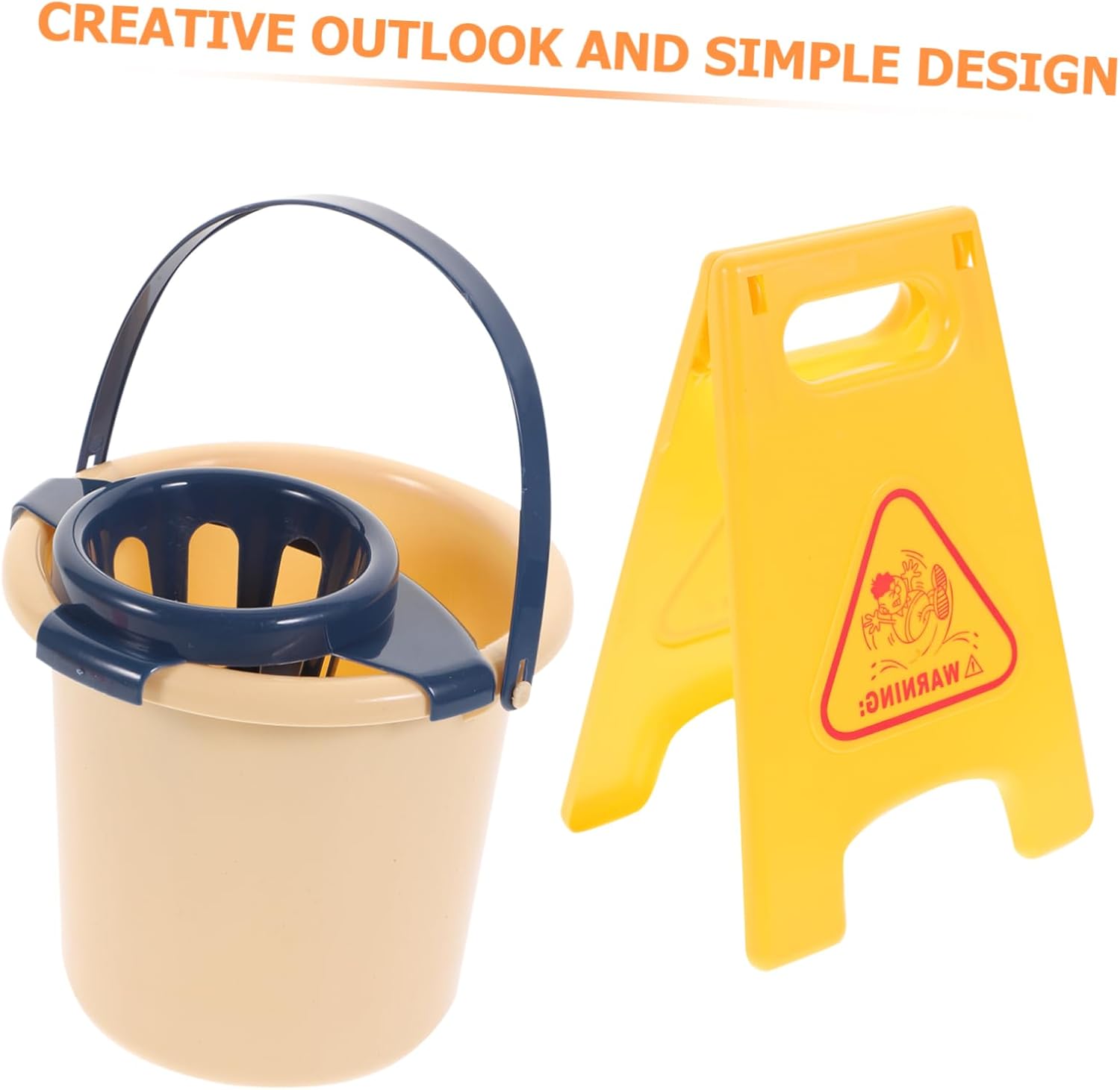 1set Imitated Cleaning Toy for Boys and Girls Simulation Housekeeping Tools Safe Materials for Boys and Girls Encourages Role Cleaning Activities