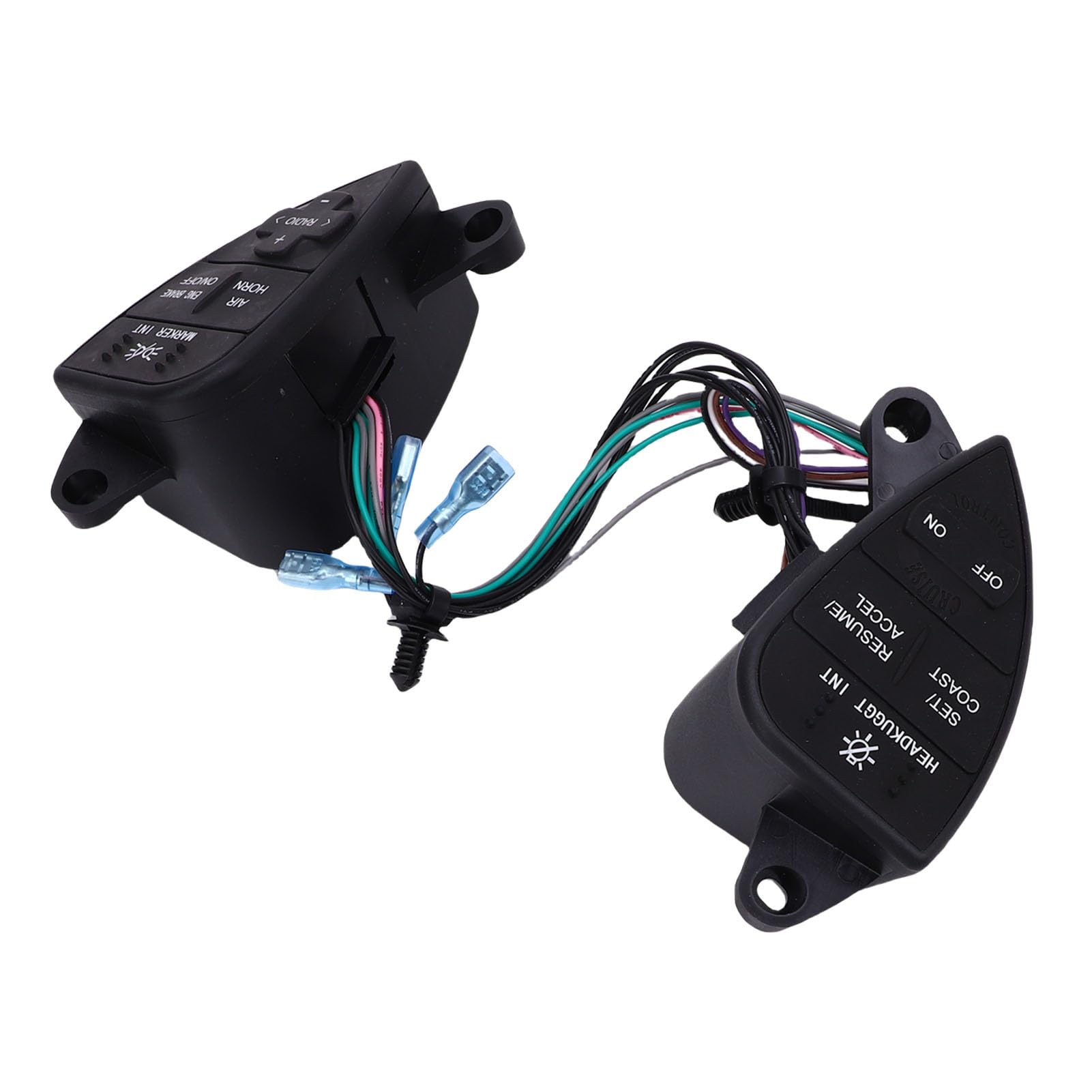 Aramox Interruptor de Control del Volante ABS Interruptor de Crucero de Repuesto 9015101 2611199C91 para International ProStar 2007 2016 Ajuste Directo para Conductores de Camiones