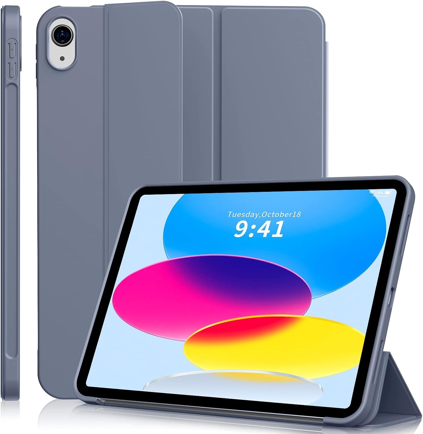 Tablet Case Cover for Apple iPad Pro 11 inch (1st Gen) [Auto Sleep/Wake Cover] [Trifold Stand] - Black — Amazon image 10