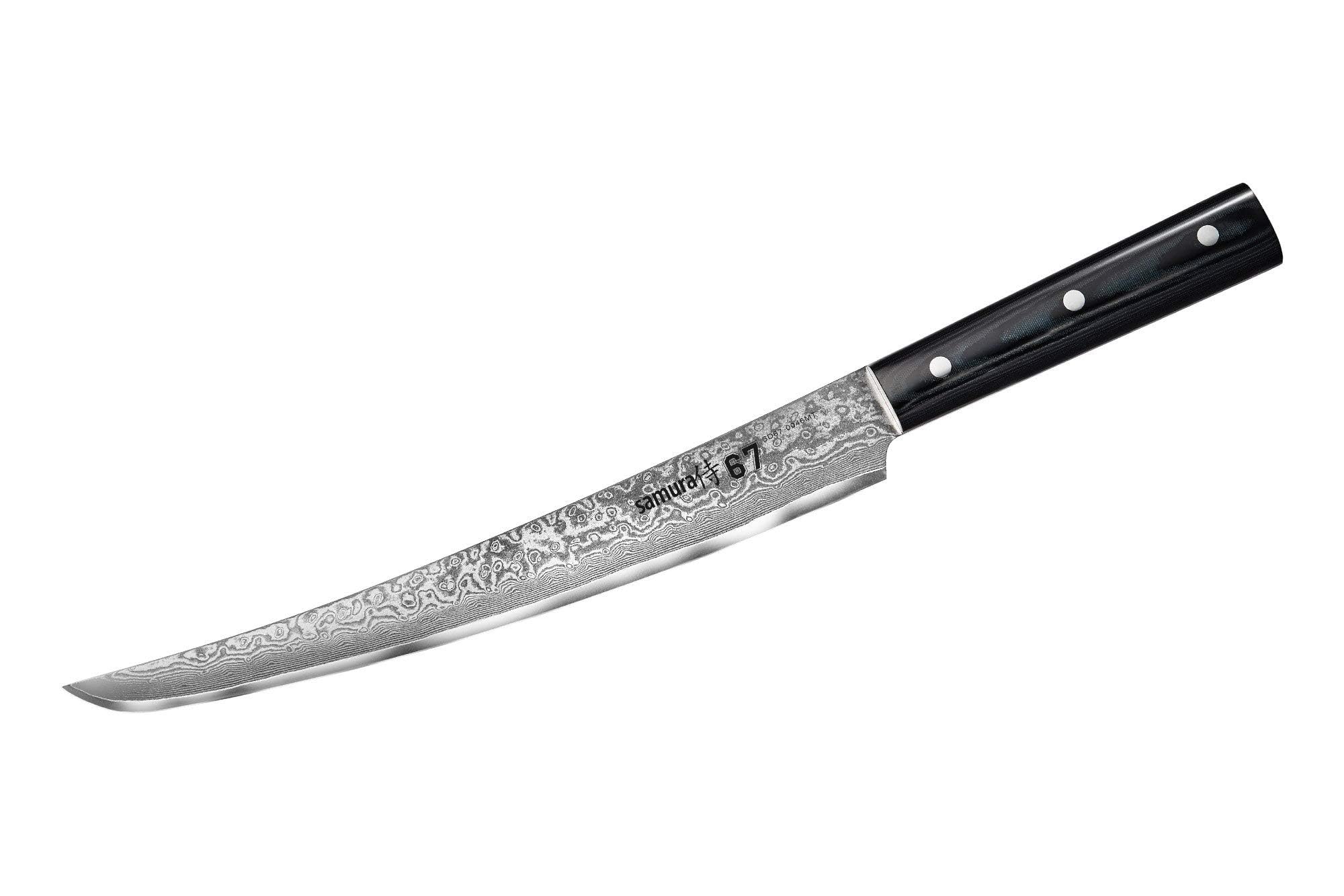 Samura Damascus 67 Cuisine universelle oubliez les couteaux qui ne coupent plus