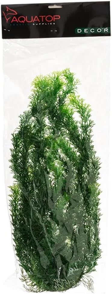 AquaTop Plastic Cabomba-Like Aquarium Plant, 20" Tall