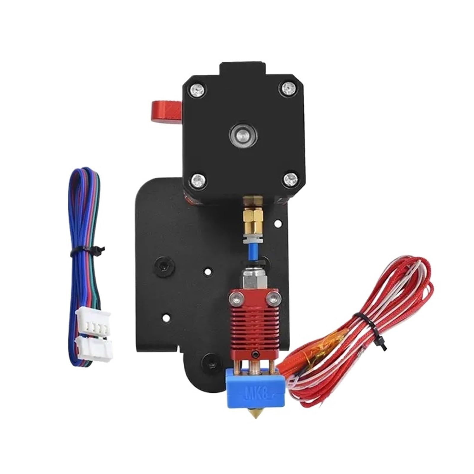 Kit Extrusor Directo AEE7 Compatible Con Creality Ender-3/5 CR10S | Cabezal de impresión integrado, motor incluido, extrusión suave, fácil instalación, piezas de impresora 3D(24V)
