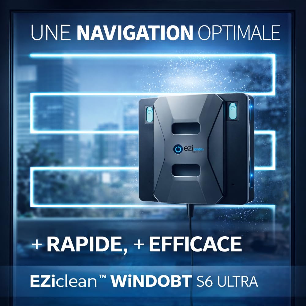 eziclean Windobot S6 Ultra robot do mycia szyb