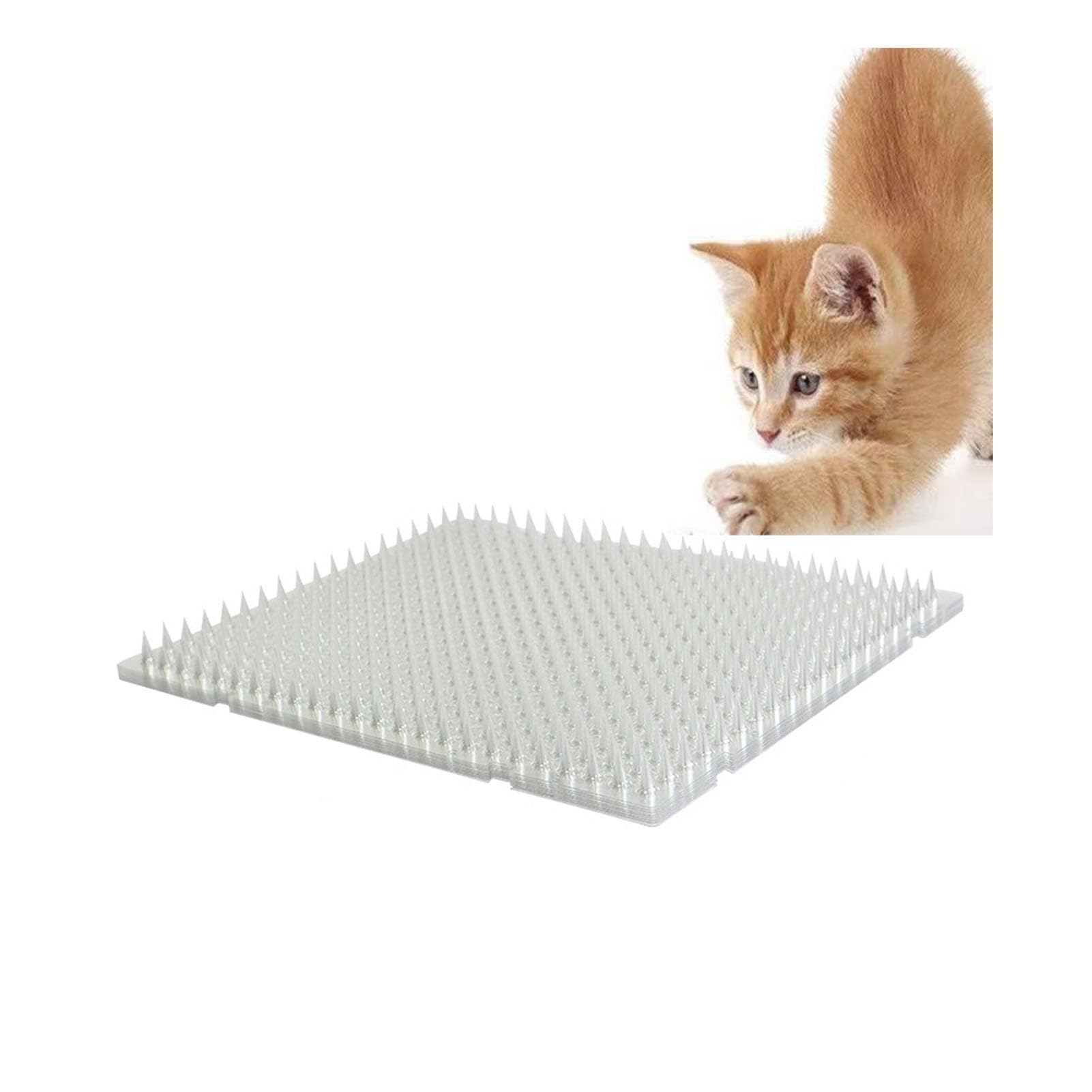 Tapis Répulsif Chat avec Pics Arrondis Transparents