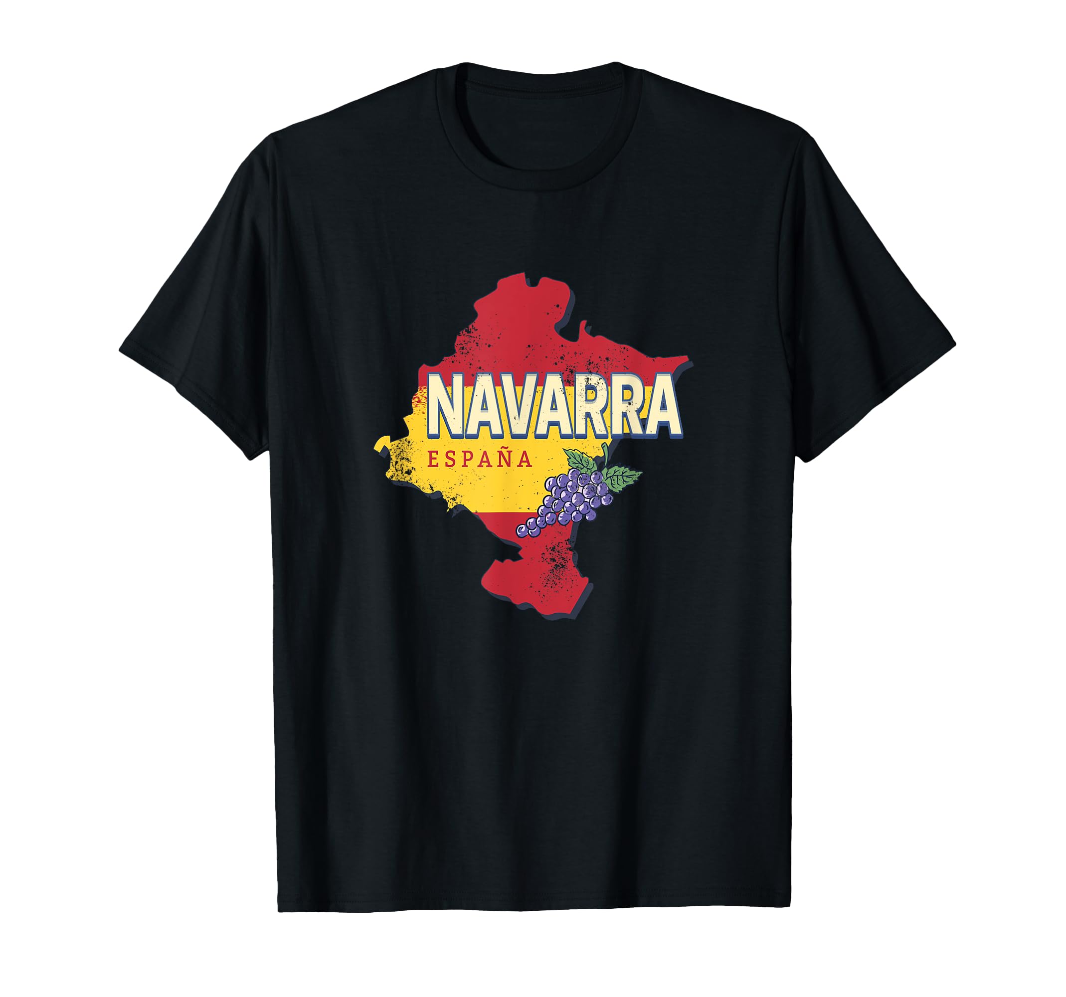 ワイン畑モチーフヴィンテージTシャツ