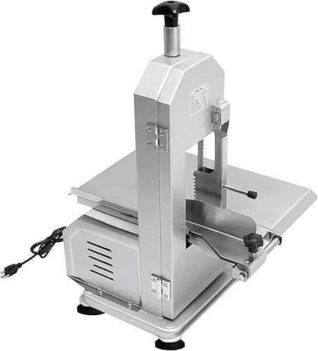 Miniatura 8 de Máquina de aserrado de huesos de carne, 1500W 110V Máquina de corte de carne congelada eléctrica comercial de carne congelada con dispositivo de