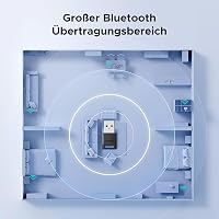 UGREEN Bluetooth 5.4 Adapter USB Dongle PC-hez, Vezeték Nélküli Stick Egér Billentyűzet Fejhallgató Telefon Kontroller Csatlakoztatásához Wi 8