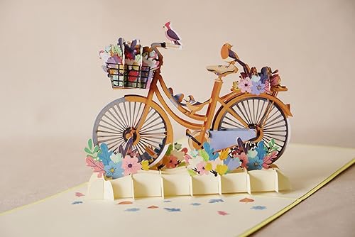 Miniatura 2 de Tarjeta desplegable 3D de mariquita y trébol, tarjeta de insectos 3D para novia, esposa, madre, abuela, maestra, día de la madre, aniversario,