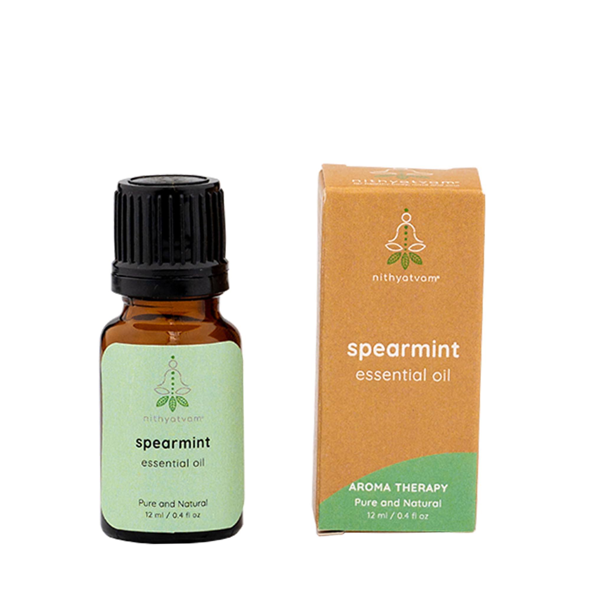 Spearmint Essential Oil | 100% Pure and Natural | Steam Distilled | Aromatherapy, Skincare, Hair Care & Freshness | Soothing, Uplifting | Undiluted