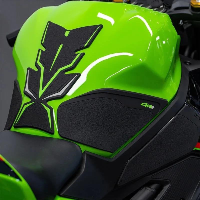 Pegatinas tanque Aprilia RSV4 Tuono protector de resina 3D adhesivo antideslizante negro 7